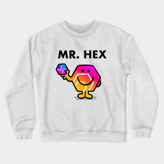 Mr Hex Crewneck Sweatshirt by Sketchy